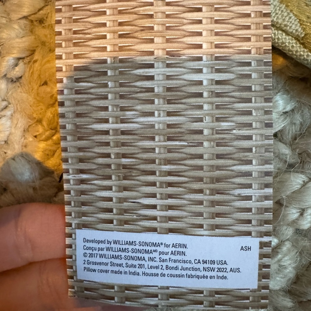 Brand New William Sonoma Home Aerin Pillows - Picture 4 of 4